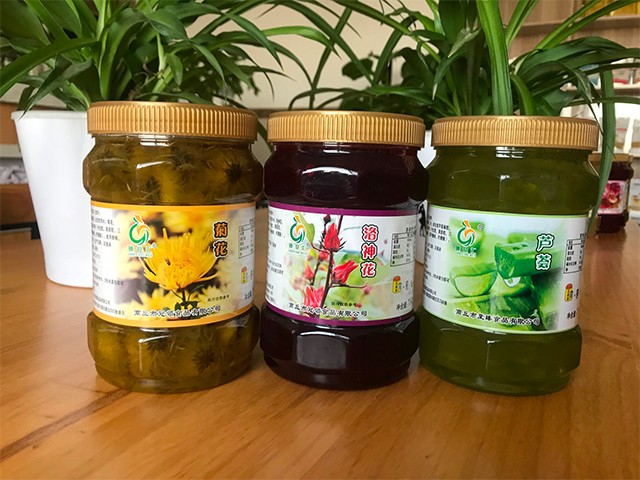 菊花花茶、洛神花花茶、蘆薈花茶